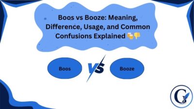 Boos vs Booze